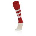 Hoops Socks RED/WHT XL Stillige fotballsokker - Unisex