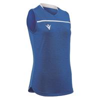 Thallium Shirt Woman SL ROY/WHT XS Teknisk armløs volleyballdrakt for dame